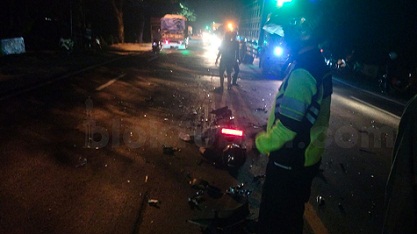 Gagal Mendahului, Pemuda Asal Bojonegoro Tabrak Truk Hingga Tewas Di Tuban